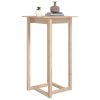 Bar Table Solid Wood Pine – 60x60x110 cm