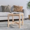 Coffee Table Solid Wood Pine – ? 62.5×45 cm