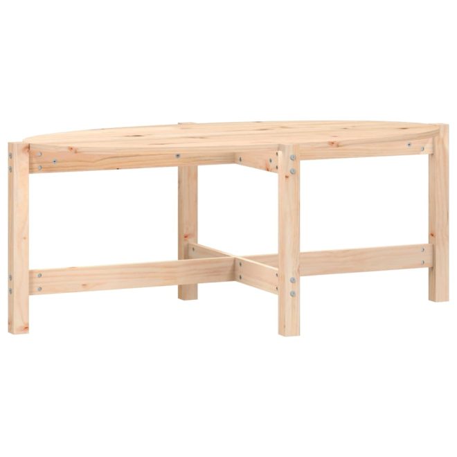 Coffee Table Solid Wood Pine – 118x63x45 cm