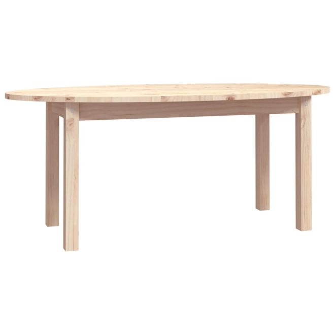 Coffee Table Solid Wood Pine – 110x55x45 cm