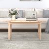 Coffee Table Solid Wood Pine – 110x55x45 cm