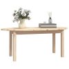 Coffee Table Solid Wood Pine – 110x55x45 cm