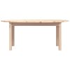 Coffee Table Solid Wood Pine – 110x55x45 cm