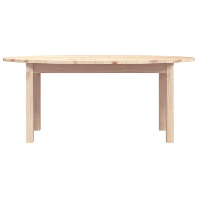 Coffee Table Solid Wood Pine – 110x55x45 cm