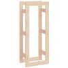 Firewood Rack Solid Wood Pine – 41x25x100 cm