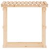 Firewood Rack Solid Wood Pine – 108×64.5×109 cm