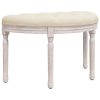 Bench – 81.5x41x49 cm, Beige