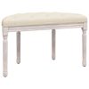 Bench – 81.5x41x49 cm, Beige