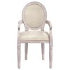 Dining Chair 54x56x96.5 cm linen – Beige