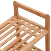 Shoe Rack 69x27x41 cm Solid Walnut Wood – 1