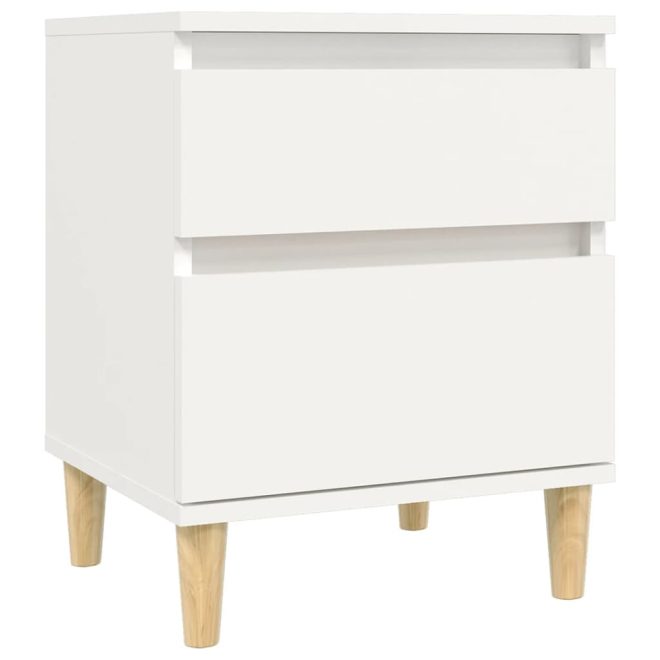 Amherst Bedside Cabinet 40x35x50 cm – White, 1