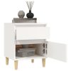 Amherst Bedside Cabinet 40x35x50 cm – White, 1