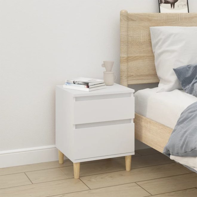 Amherst Bedside Cabinet 40x35x50 cm – White, 1