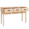 Console Table Solid Wood Pine – 114x40x75 cm