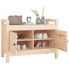 Hall Bench Solid Wood Pine – 80x40x60 cm