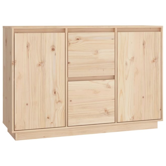 Sideboard 111x34x75 cm Solid Wood Pine