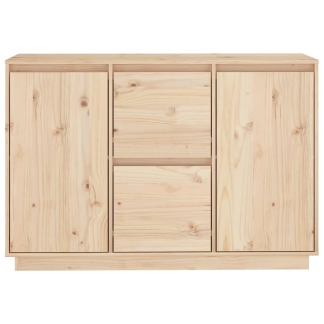 Sideboard 111x34x75 cm Solid Wood Pine