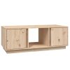 Coffee Table 110x50x40 cm Solid Wood Pine