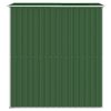 Garden Shed Green Galvanised Steel – 192x191x223 cm