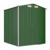 Garden Shed Green Galvanised Steel – 192x191x223 cm