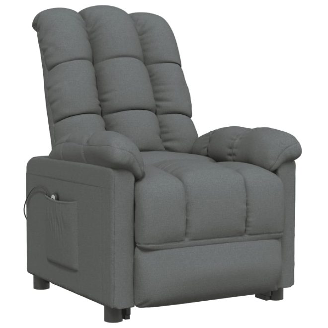 Stand up Recliner Chair Fabric – Dark Grey