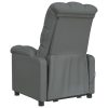 Stand up Recliner Chair Fabric – Dark Grey