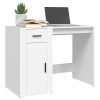 Desk 100x49x75 cm Engineered Wood – White