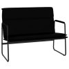 Bench 100x64x80 cm Faux Leather – Black