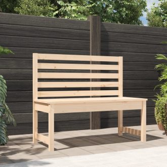 Garden Bench Solid Wood Pine