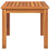 Coffee Table 40x40x36 cm Solid Wood Acacia