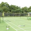 Badminton Net Yellow and Black 600×155 cm PE Fabric