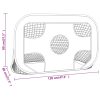 Football Goal Net with Target 120x80x80 cm Polyester