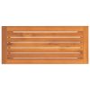 Garden Bench Solid Wood Acacia – 80x35x45 cm