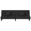 Sofa Bed Black Velvet