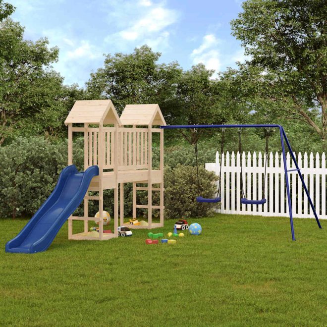 Outdoor Playset Solid Wood – Solid Pinewood