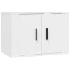 2 Piece TV Cabinet Set Engineered Wood – White