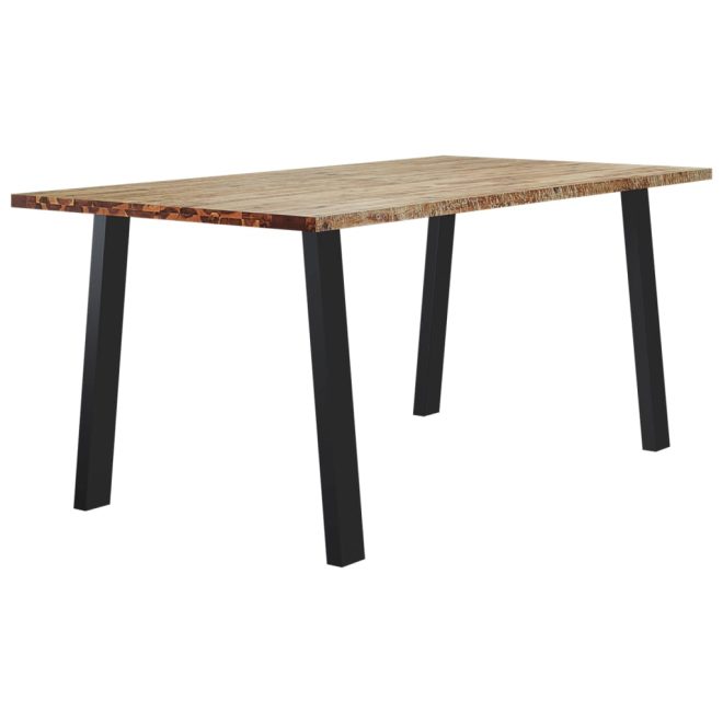 Dining Table Solid Wood Acacia – 150x90x75 cm