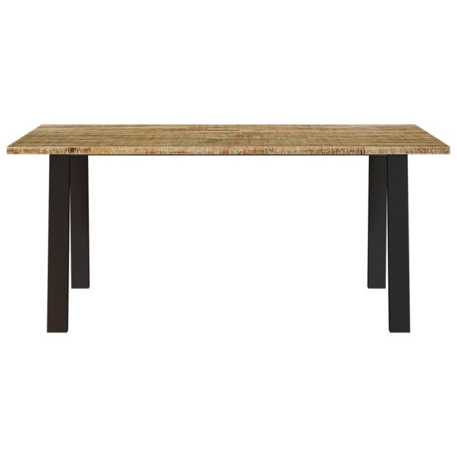 Dining Table Solid Wood Acacia – 150x90x75 cm