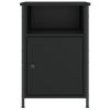 Bedside Cabinet 40x42x60 cm Engineered Wood – Black