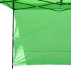 Gazebo Walls 3×3 Outdoor Side Wall Waterproof Party Wedding – Green