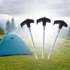 Tent Pegs Heavy Duty Screw Steel In Ground Camping Stakes Outdoor Canopy – 20