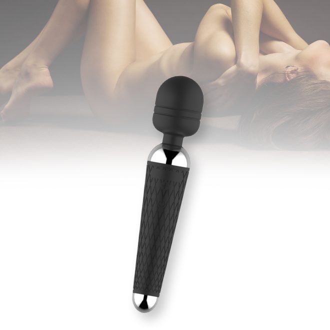 10 Speed Rechargeable Dildo Wand Vibrator Clit Stimulator Female Adult Sex Toys