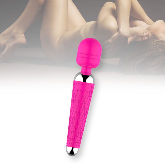 10 Speed Rechargeable Dildo Wand Vibrator Clit Stimulator Female Adult Sex Toys