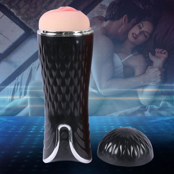 Masturbation Cup Vibrating  Masturbator Adult Automatic Stroker Male Sex Toy