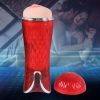 Masturbation Cup Vibrating  Masturbator Adult Automatic Stroker Male Sex Toy