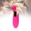 Vibrator Female Suction Sucking USB Rechargeable Women Adult G Spot Sex Toy Pink