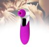 Vibrator Female Suction Sucking USB Rechargeable Women Adult Spot Sex Toy Purple