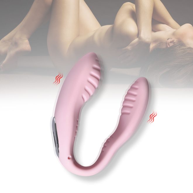 Vibrator Double Shock Clitoris Stimulator Interactive Adults Sex Toys