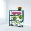 Plant Shelve Garden Greenhouse Steel Storage Shelving Frame Stand Rack – 4 Tier