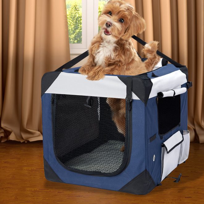 Pet Carrier Bag Dog Puppy Spacious Outdoor Travel Hand Portable – M